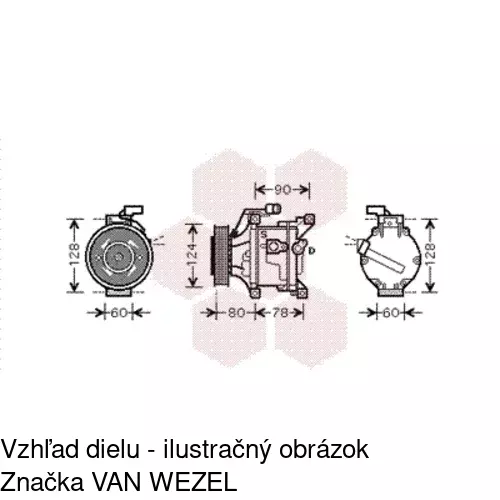 Kompresor AC POLCAR 8114KS-2 - obr. 3