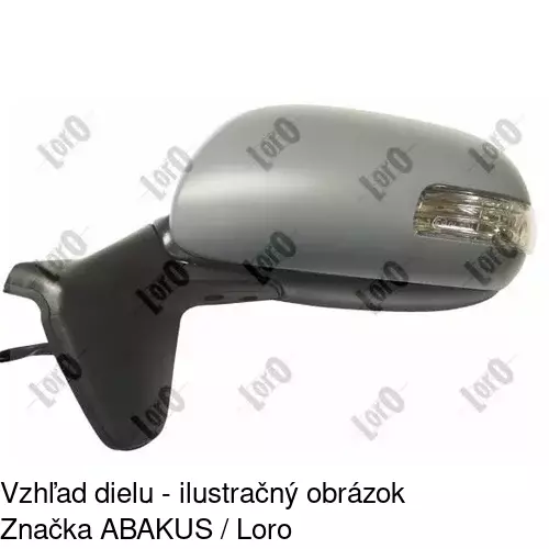 Vonkajšie zrkadlo POLCAR 8116515E - obr. 4