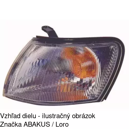 Predná smerovka POLCAR 8122193E - obr. 3