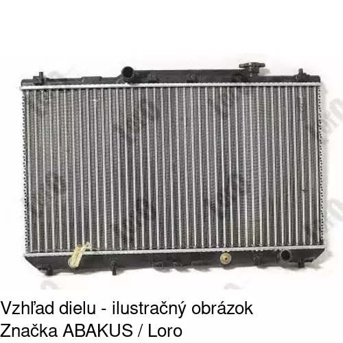 Chladiče vody POLCAR 8135082K