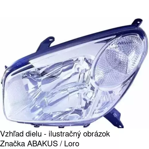 Hlavný reflektor POLCAR 8147093E - obr. 2