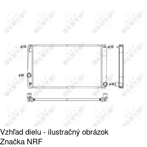 Chladiče vody POLCAR 814808-3 - obr. 1