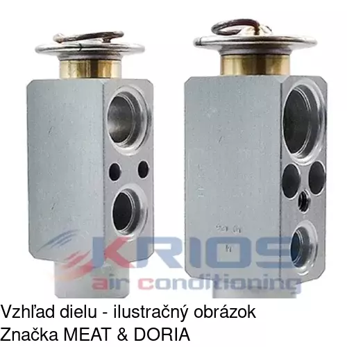 Expanzný ventil POLCAR 8UW351239111 - obr. 5