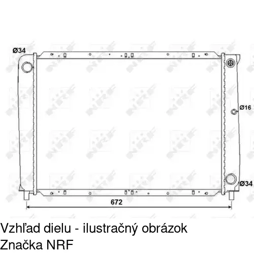 Chladiče vody POLCAR 903108-4