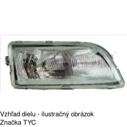 Hlavný reflektor POLCAR 904009-H - obr. 1