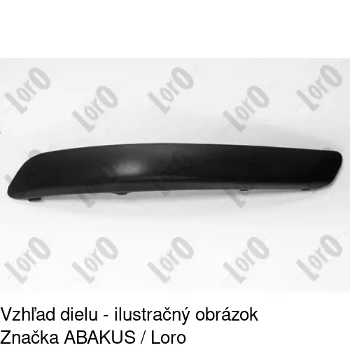 Lišta nárazníka POLCAR 95130715 - obr. 3