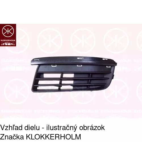 Kryt v nárazníku POLCAR 95142712