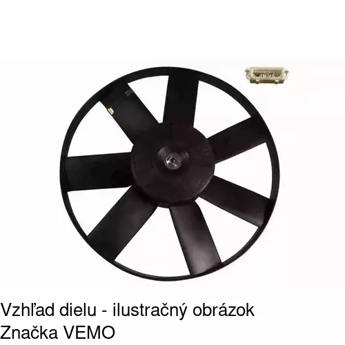 Ventilátor bez krytu / podpery POLCAR 952423U1-Q - obr. 5