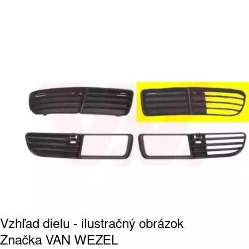 Kryt v nárazníku 952427-5 /POLCAR/