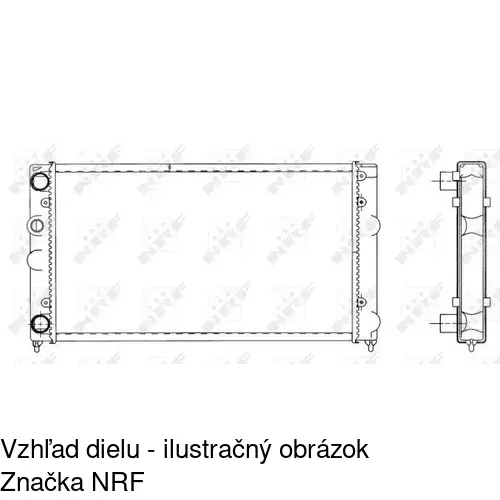 Chladiče vody 953808A7 /POLCAR/ - obr. 2