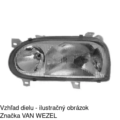 Hlavný reflektor POLCAR 9538096E - obr. 3