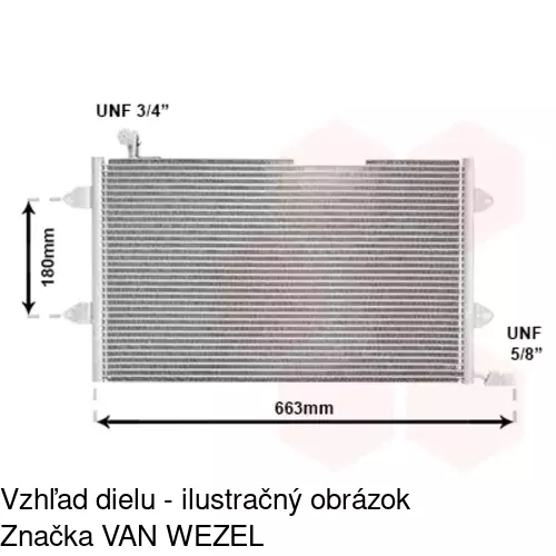 Chladiče klimatizácie POLCAR 9538K8C2 - obr. 2