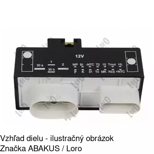 Diel nastavenia POLCAR 9541KST-2 - obr. 1