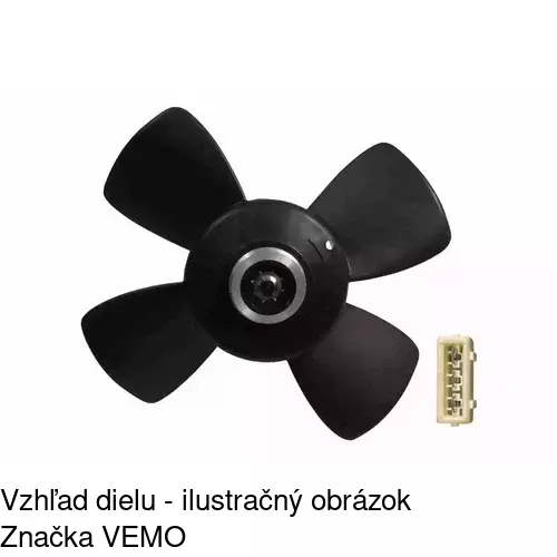 Ventilátor bez krytu / podpery POLCAR 954623U2 - obr. 1