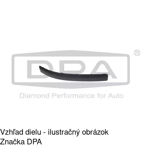 Lišta nárazníka POLCAR 954807-8 - obr. 1