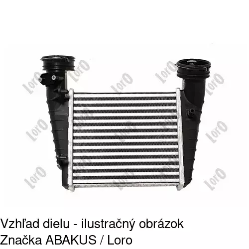 Chladiče vzduchu (Intercoolery) POLCAR 9548J8-2 - obr. 5