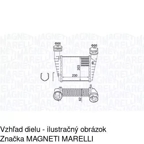 Chladiče vzduchu (Intercoolery) POLCAR 9548J8-5