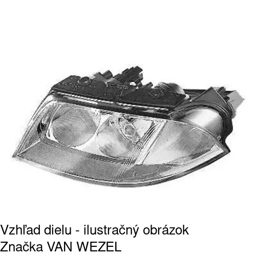 Hlavný reflektor POLCAR 954910-H - obr. 5