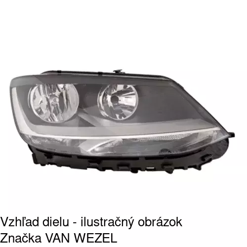 Hlavný reflektor POLCAR 955210-E - obr. 3