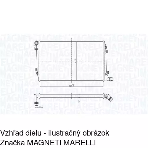 Chladiče vody POLCAR 955508-2 - obr. 2