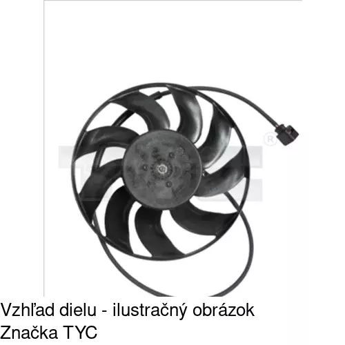 Ventilátory chladičov POLCAR 956823W1