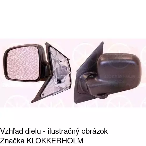 Vonkajšie zrkadlo POLCAR 9569512S - obr. 3