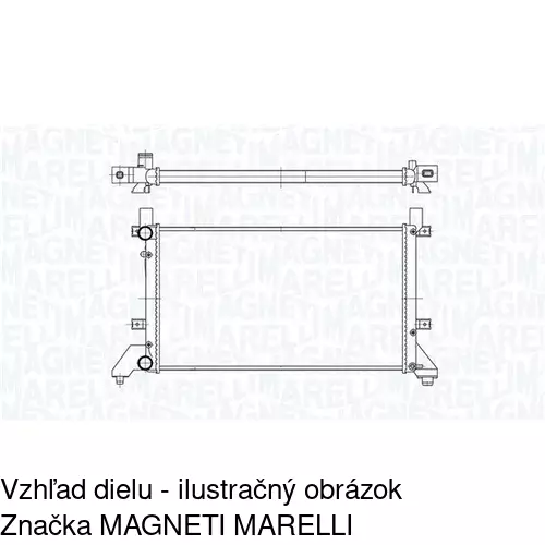 Chladiče vody POLCAR 957108B1 - obr. 1