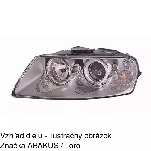 Hlavný reflektor POLCAR 9580091V