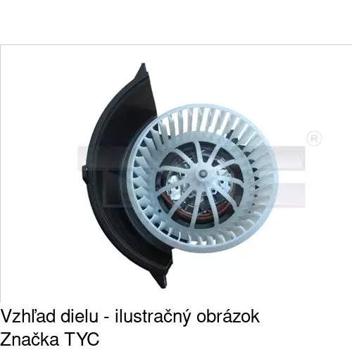 Ventilátory kúrenia POLCAR 9580NU-1