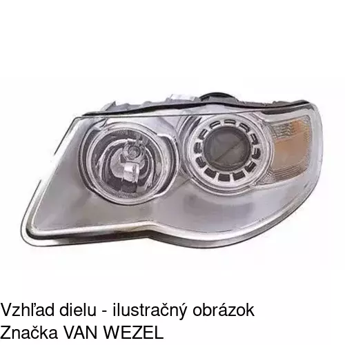 Hlavný reflektor POLCAR 958109-E - obr. 3