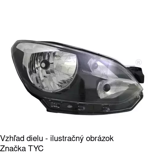 Hlavný reflektor POLCAR 95A1101E - obr. 2