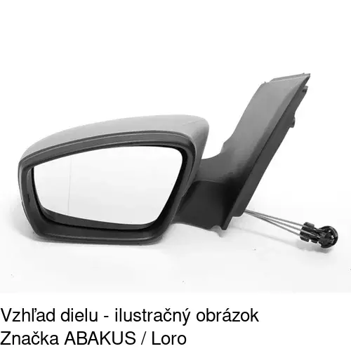 Vonkajšie zrkadlo 95A1513M /POLCAR/ - obr. 5