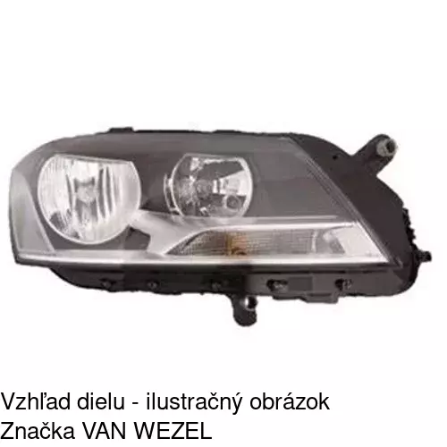 Hlavný reflektor POLCAR 95D1100E