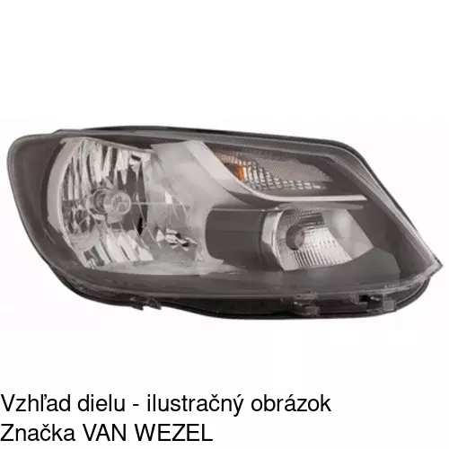 Hlavný reflektor POLCAR 95U110-E - obr. 5