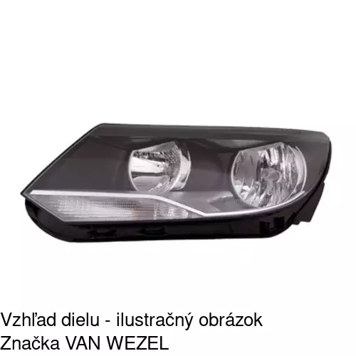 Hlavný reflektor POLCAR 95X109-E - obr. 5