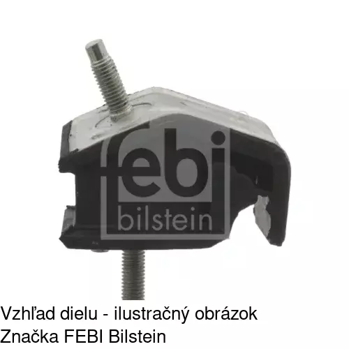 Silentblok motora POLCAR RE-EM001 - obr. 3