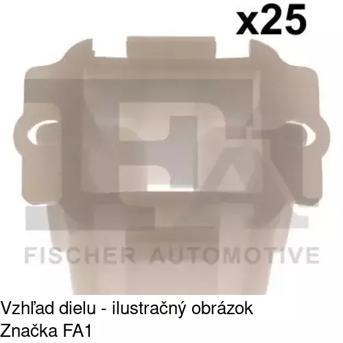 Montážny plech POLCAR RXA14208 - obr. 1