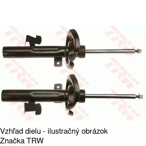 Plynový tlmič POLCAR S010440G - obr. 1