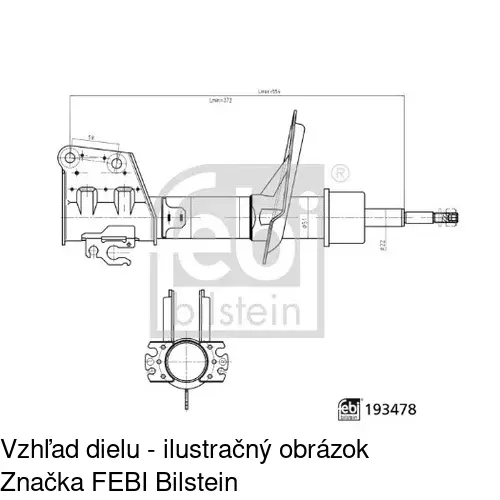 Plynový tlmič POLCAR S010460G - obr. 1