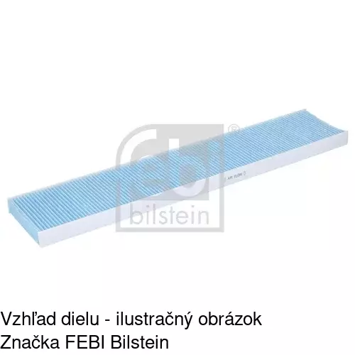 Kabínový filter s uhlíkom POLCAR S11-1013