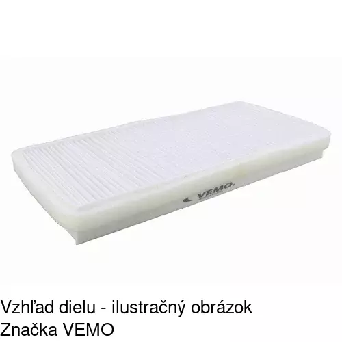 Kabínový filter s uhlíkom POLCAR S11-1022 - obr. 4