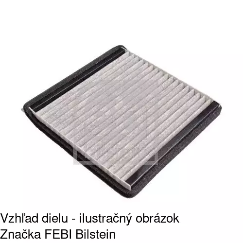 Kabínový filter s uhlíkom POLCAR S11-1028