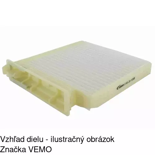 Kabínový filter s uhlíkom POLCAR S11-1030 - obr. 1