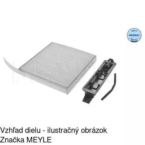 Kabínový filter s uhlíkom POLCAR S11-1030 - obr. 4