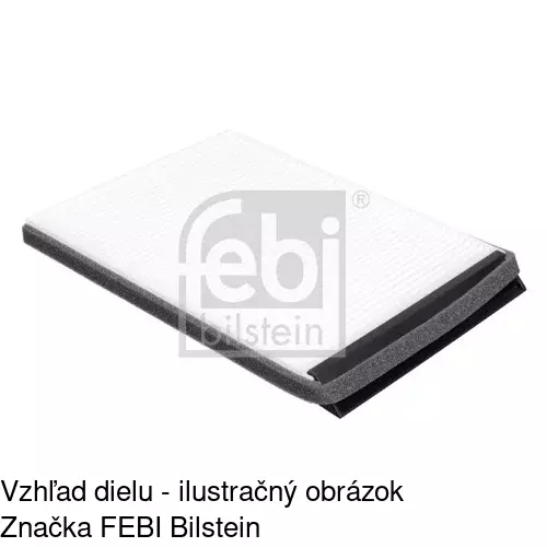 Kabínový filter s uhlíkom POLCAR S11-1048 - obr. 4