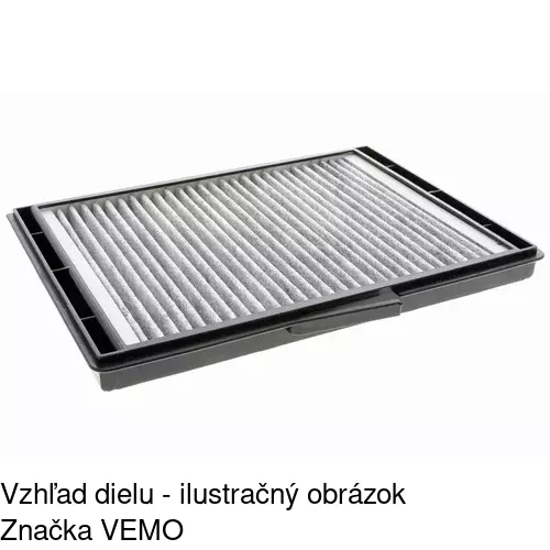 Kabínový filter s uhlíkom POLCAR S11-1068 - obr. 3