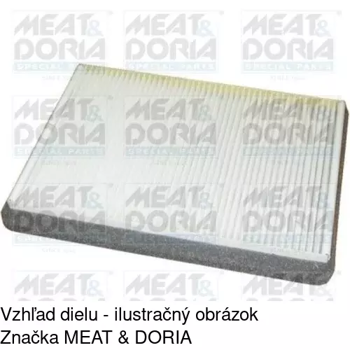 Kabínový filter s uhlíkom POLCAR S11-1068 - obr. 4