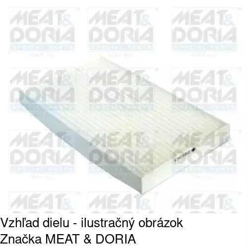 Kabínový filter s uhlíkom POLCAR S11-1075 - obr. 1