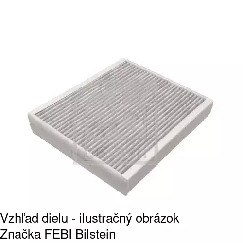 Kabínový filter s uhlíkom POLCAR S11-1090