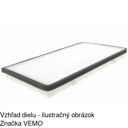 Kabínový filter s uhlíkom POLCAR S11-1094 - obr. 4